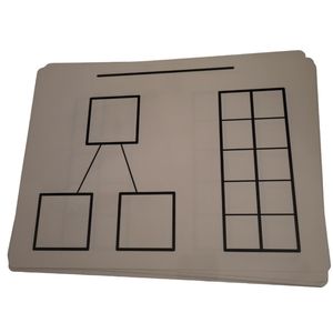 Ten Frame Student White board pack